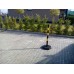 Warning Post with 7 kg base