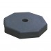 Warning Post with 7 kg base