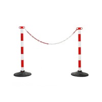 Set (Set) 2 buc. cuie (100 cm) și de 1,5 m în lanț din PVC. Set (Set) 2 buc. cuie (100 cm) și de 1,5 m în lanț din PVC.