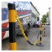 PVC Post 100 cm, ф 50 - 3 refl.stripes (4 kg)
