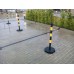 Warning Post with 7 kg base