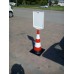 Μάτια γάτας Οδική κώνο - 50 cm, με τη διαφήμιση του σκάφους