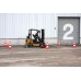 Cone 50 cm, 1 benzi albe