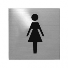 Inox WC Women Plate 
